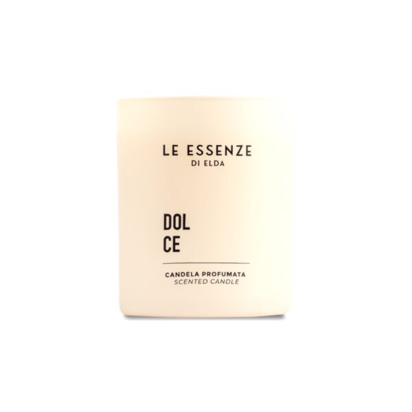 Geurkaars Dolce van Le Essenze di Elda.