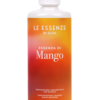 Fles met mango-geurende wasparfum, Le Essenze di Elda.